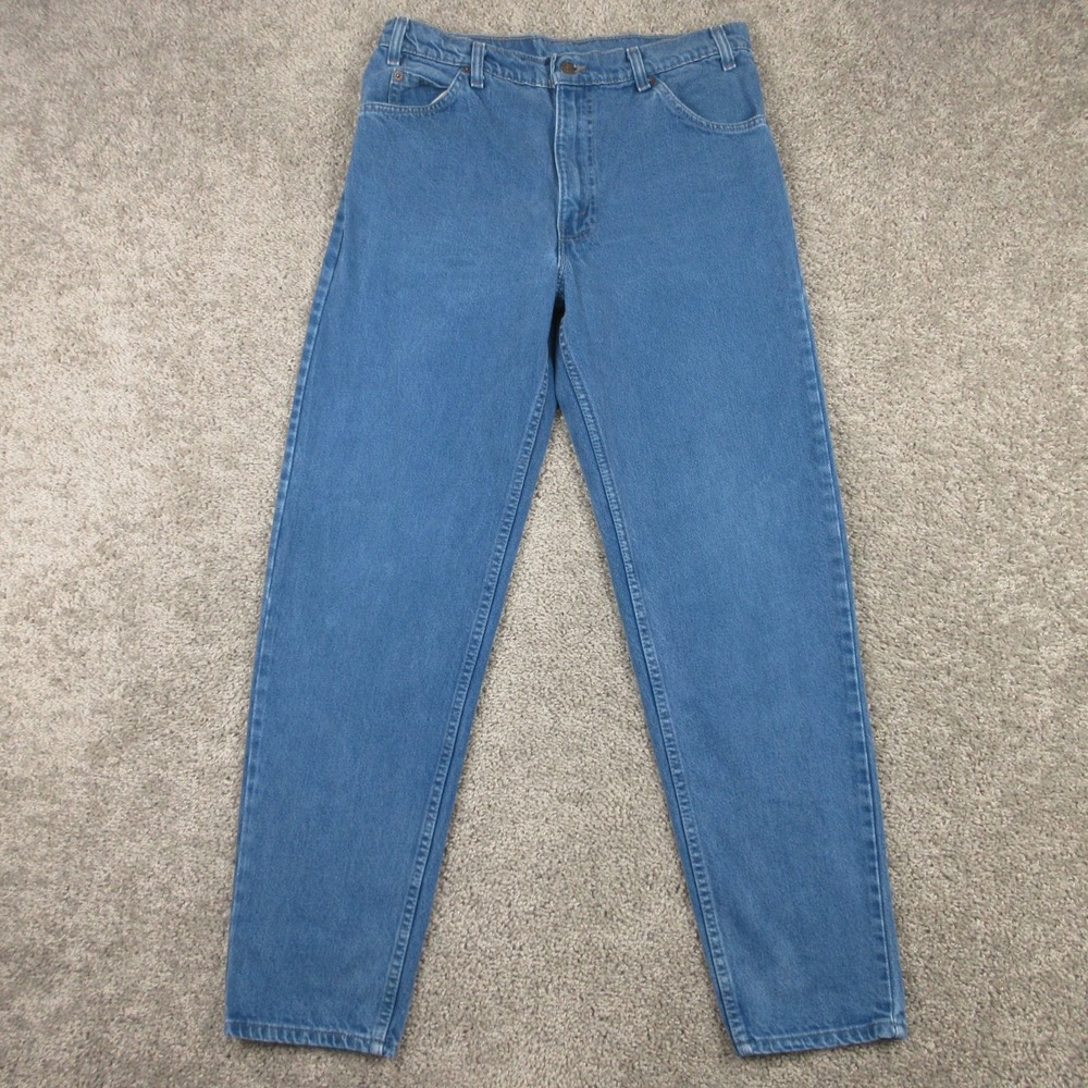 Vintage Levis Jeans Mens 34x32 Blue 550 Relaxed Tapered Made In USA Denim Pants